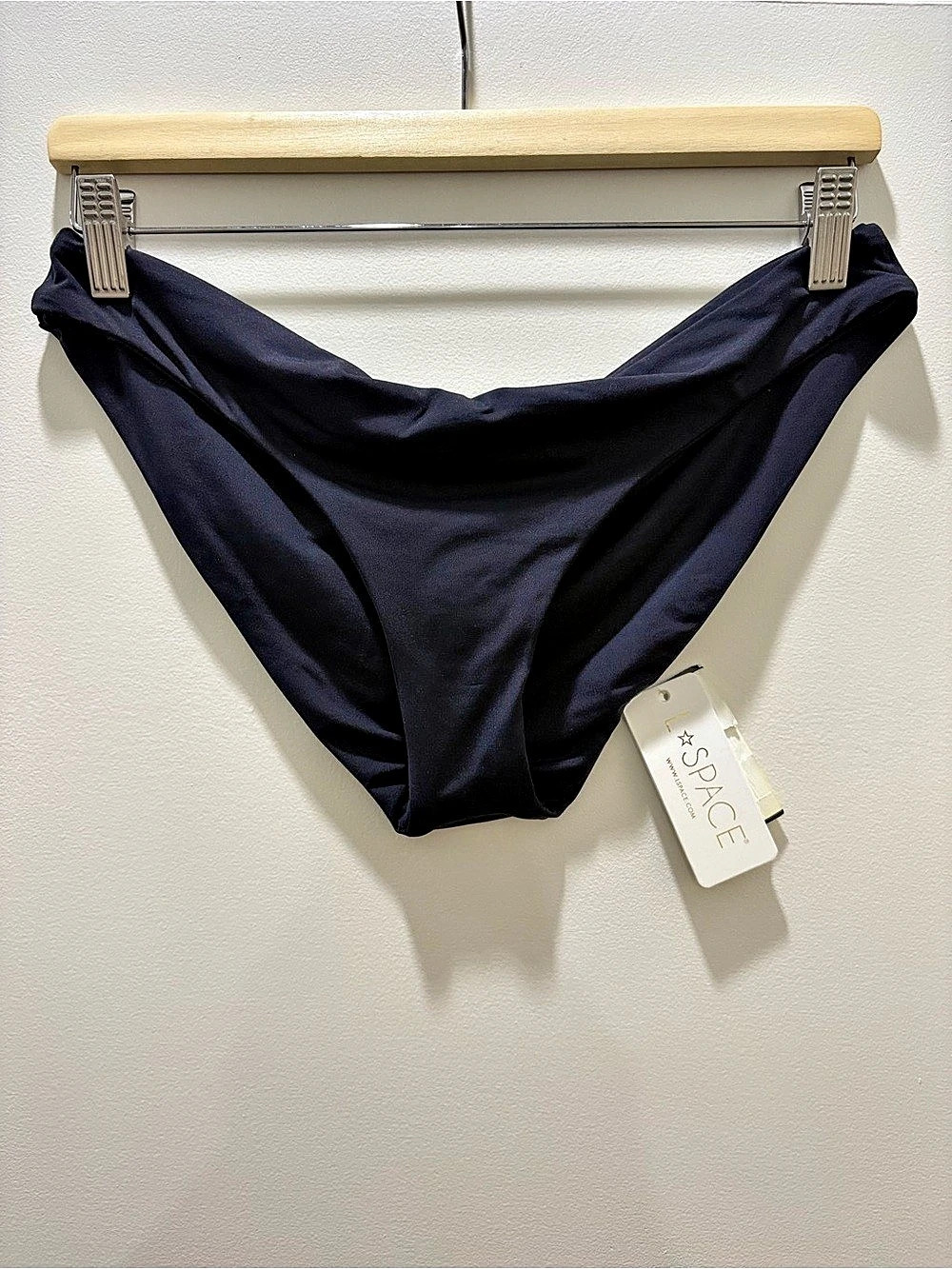 SPACE Bikini Bottom in Black NWT